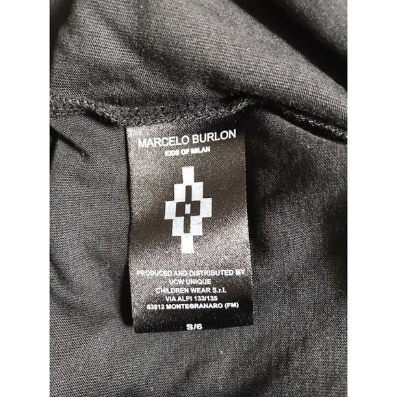 MARCELO BURLON Kids Of Milan Size Small Long Sleeve NWT quiet luxury - Picture 3 of 3